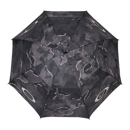 Paraguas Camuflaje Negro Oakley Windproof Umbrella Camo Black con Agarre de Goma EVA 