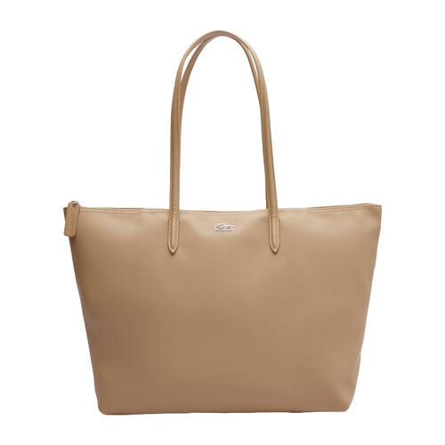 Bolso Beige Lacoste Tote L.12.12 Concept Grande Viennois