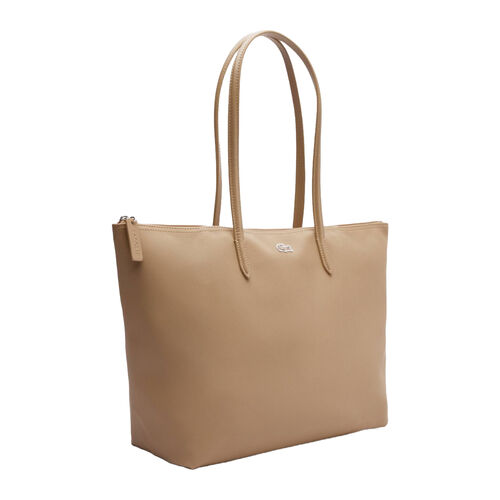 Bolso Beige Lacoste Tote L.12.12 Concept Grande Viennois