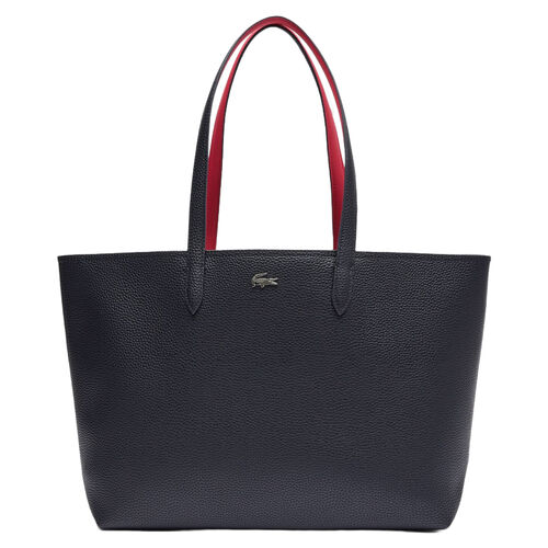 Bolso Negro Lacoste Tote con Cremallera Anna Abimes Petunia