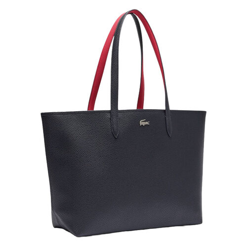 Bolso Negro Lacoste Tote con Cremallera Anna Abimes Petunia