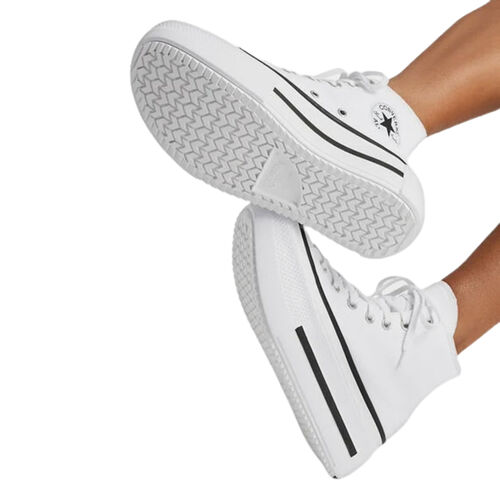 Zapatillas Blancas Converse Chuck Taylor All Star Lift Double Stack 36