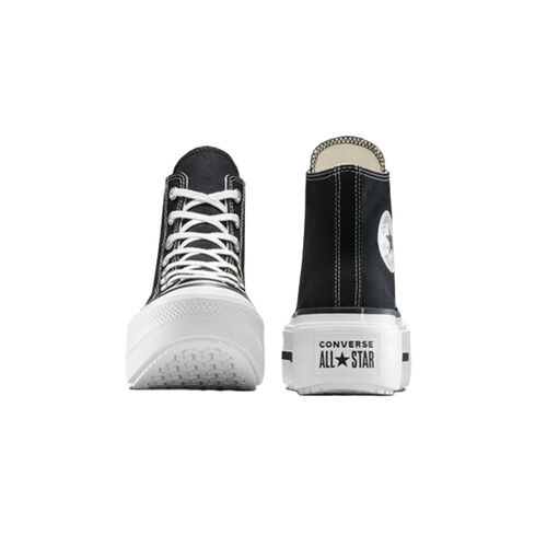 Zapatillas Negras Converse Chuck Taylor All Star Lift Double Stack 36