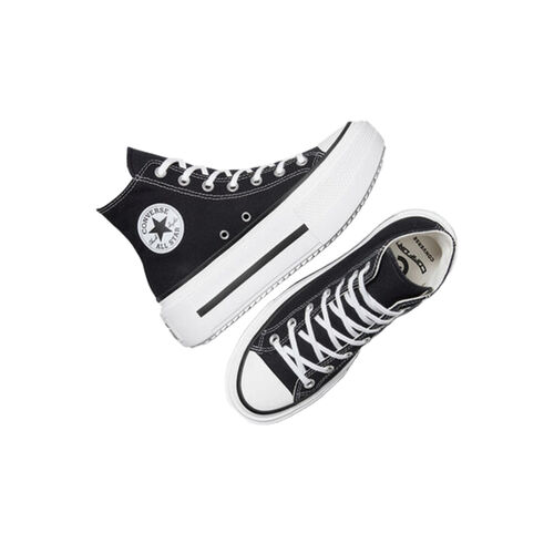 Zapatillas Negras Converse Chuck Taylor All Star Lift Double Stack 36