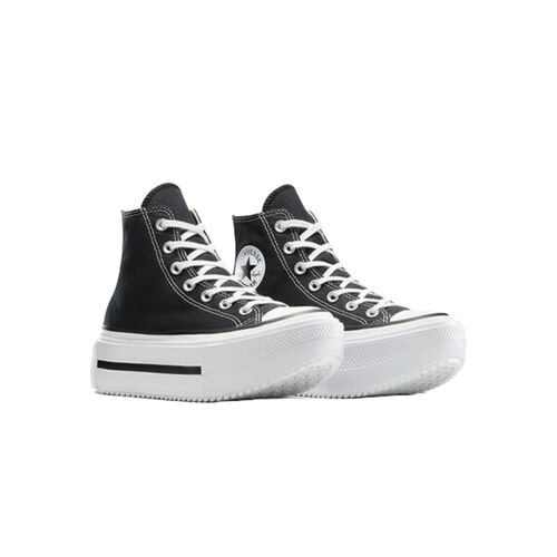 Zapatillas Negras Converse Chuck Taylor All Star Lift Double Stack 36