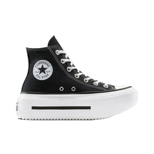 Zapatillas Negras Converse Chuck Taylor All Star Lift Double Stack 36