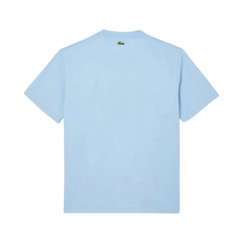 Camiseta Azul Lacoste Sportswear Suave y Cómoda S