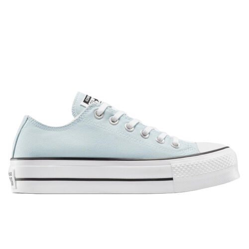 Zapatillas Azules Converse Chuck Taylor All Star Lift Ox Sugar Platform Baja Lona 36