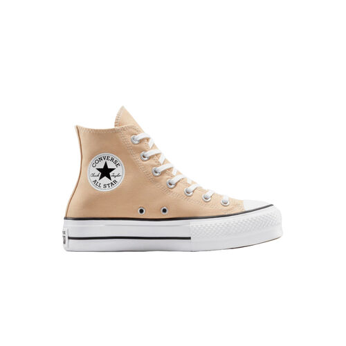 Zapatilla Beige Converse Chuck Taylor All Star Lift Platform Taupe/Cream 39.5