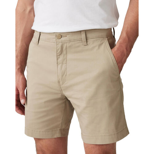 Bermudas Beige Levis Chino Cortos De Ajuste Cónico Microsand - Neutral 28