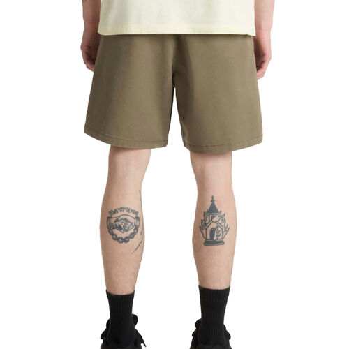 Pantalones Cortos Marrones Vans Surfer Range Elástico Suave Y Cómodo Corte Holgado S
