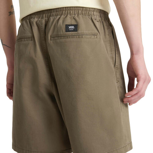 Pantalones Cortos Marrones Vans Surfer Range Elástico Suave Y Cómodo Corte Holgado S