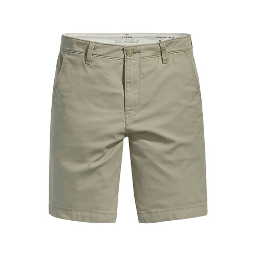 Bermudas Verdes Levis Chino Standard Cotton Linen Shorts Tidal Foam Cotton Linen Twill 28