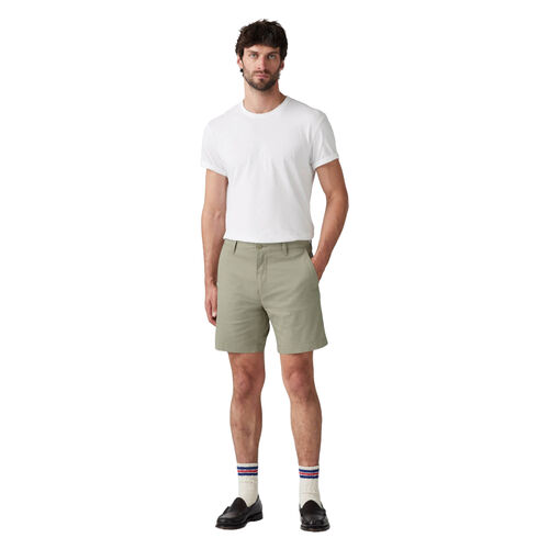 Bermudas Verdes Levis Chino Standard Cotton Linen Shorts Tidal Foam Cotton Linen Twill 28