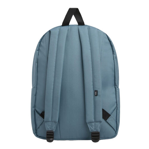 Mochila Azul Vans Old Skool Classic Backpack Stormy - Diseño Icónico, Espaciosa y Duradera