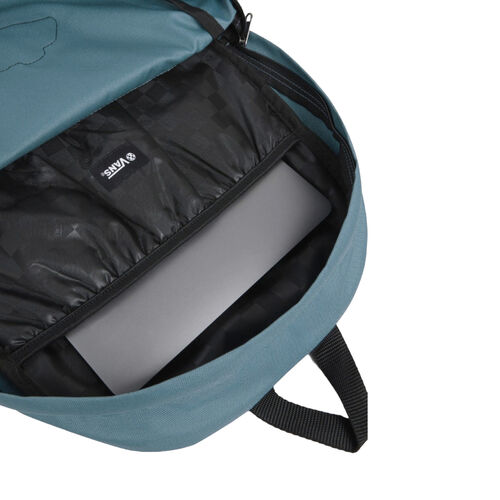 Mochila Azul Vans Old Skool Classic Backpack Stormy - Diseño Icónico, Espaciosa y Duradera