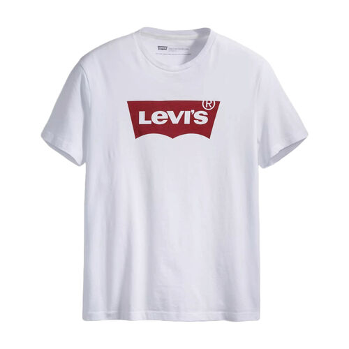 Camiseta Blanca Levis Estándar Housemark White Clásica y Cómoda S