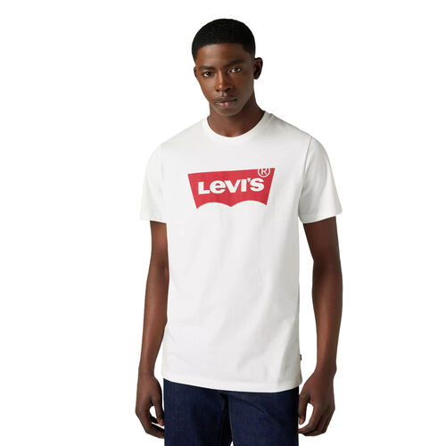 Camiseta Blanca Levis Estándar Housemark White Clásica y Cómoda S