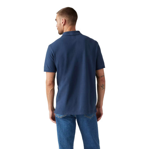 Polo Azul Levis Housemark Dress Blues Versátil, Elegante y Holgado S
