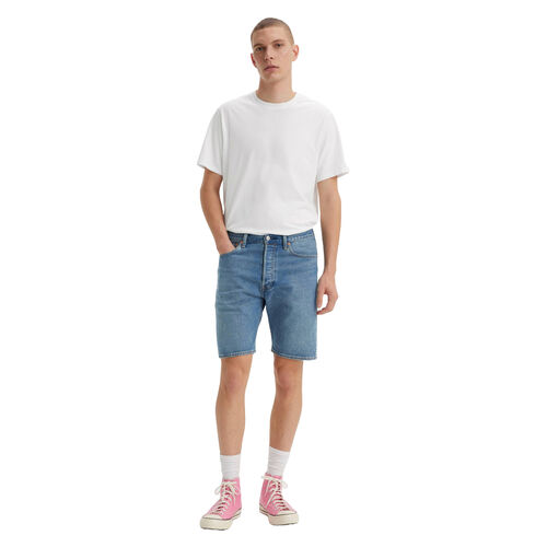 Bermudas Vaqueras Levis 501 Original Shorts On Battery Short 29