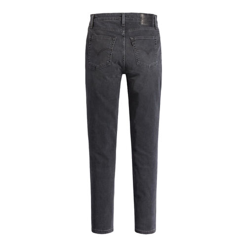 Pantalón Negro Levis Estrecho De Talle Alto 721 Cómodo y Elástico W24L30