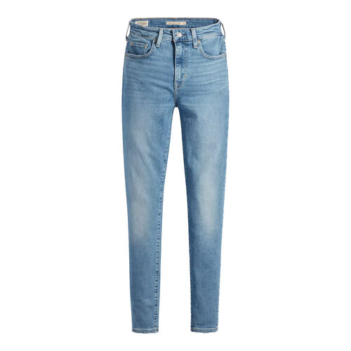 Pantalón Vaquero Levis Estrechos De Talle Alto 721Light Indigo Worn In Cómodos y Eásticos W24L30