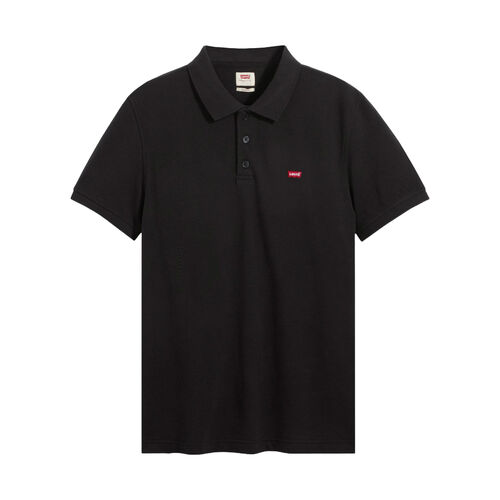 Polo Negro Levis Housemark Mineral Black Versátil, Elegante y Holgado S