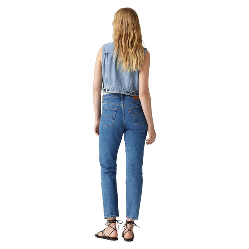Pantalón Vaquero Levis Jean Crop 501 Jazz Pop de Pierna Recta W25L28