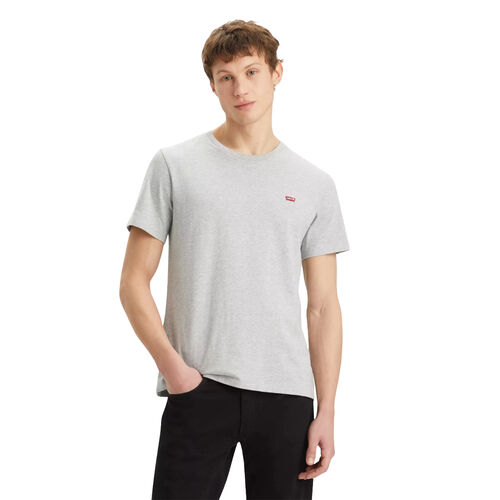 Camiseta Gris Levis Housemark Original Mid Tone Grey Heather con Logotipo Pequeño XS