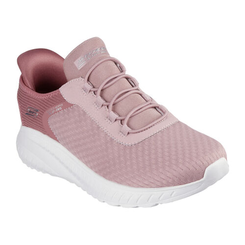 Zapatillas Rosas Skechers Slip-ins: BOBS Sport Squad Chaos Blush con Plantilla con Amortiguación 36