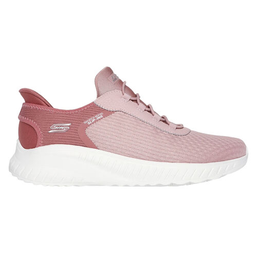 Zapatillas Rosas Skechers Slip-ins: BOBS Sport Squad Chaos Blush con Plantilla con Amortiguación 36