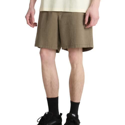 Pantalones Cortos Marrones Vans Surfer Range Elástico Suave Y Cómodo Corte Holgado M