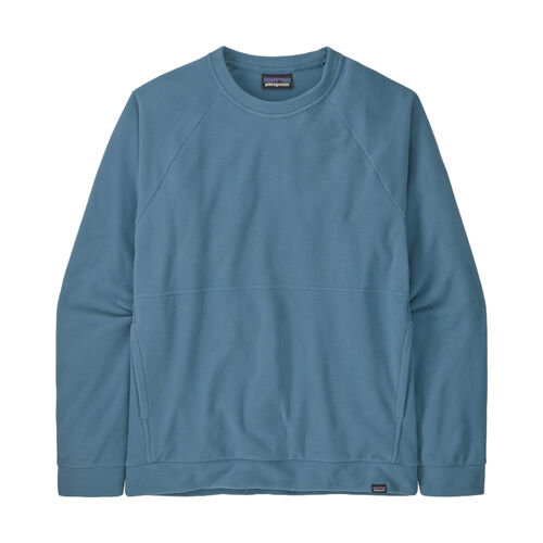 Sudadera Azul Patagonia Men´s Micro D Fleece Crewneck Still Blue Con Forro Polar S
