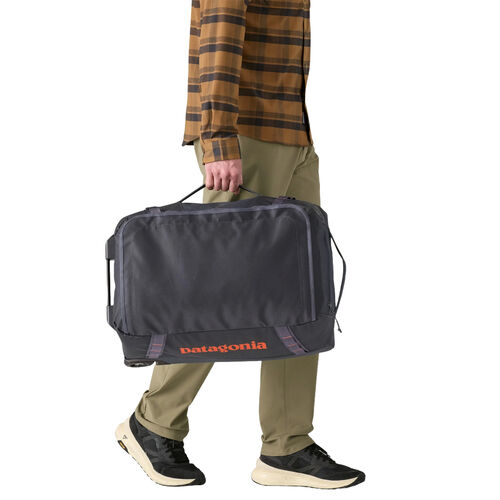 Maleta Gris Patagonia Black Hole® Wheeled Duffel 40L Smolder Blue para Viajes Intensos
