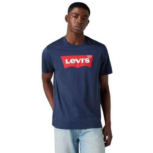 Camiseta Azul Marino Levis Estándar Housemark Dress Blues Clásica y Cómoda S
