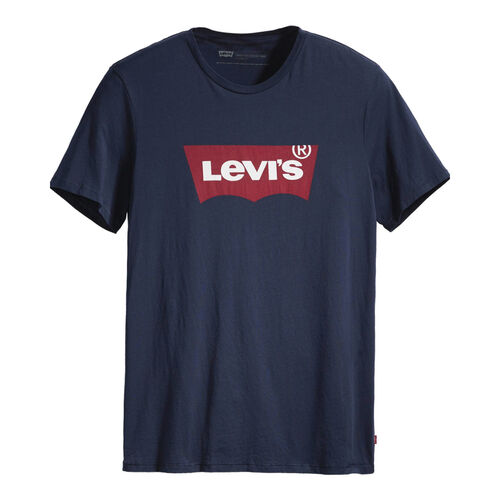 Camiseta Azul Marino Levis Estándar Housemark Dress Blues Clásica y Cómoda S