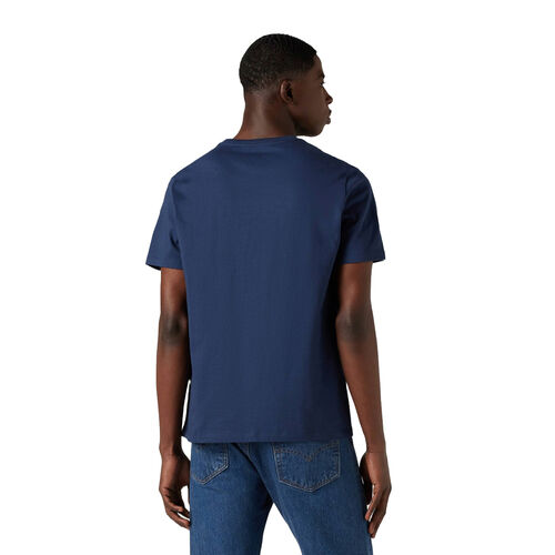 Camiseta Azul Marino Levis Housemark Original Mineral Dress Blues con Logotipo Pequeño XS