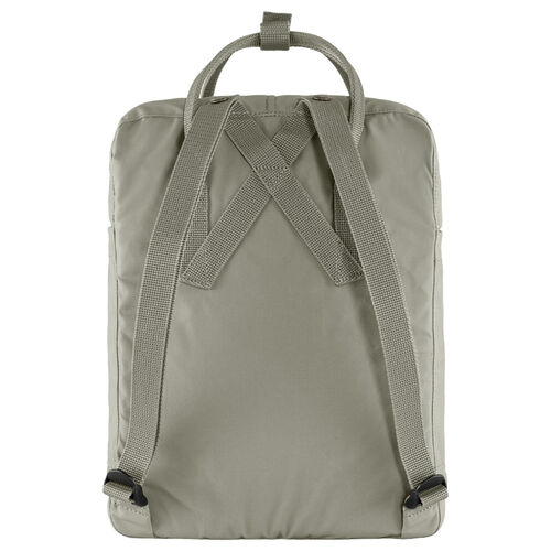 Mochila Gris Fjallraven Kanken Fog 16L Resistente y Versátil