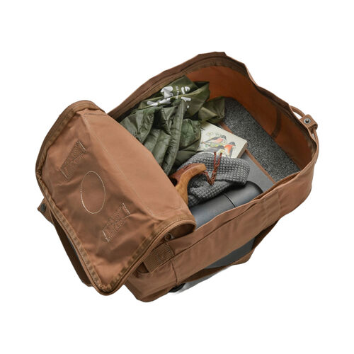 Mochila Marrón Fjallraven Kanken Khaki Dust 16L Resistente y Versátil