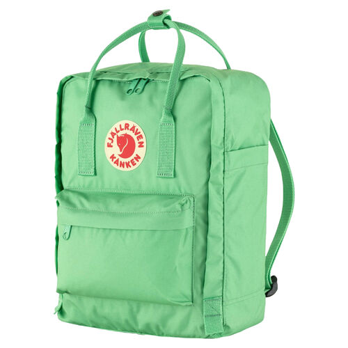Mochila Verde Fjallraven Kanken Apple Mint 16L Resistente y Versátil