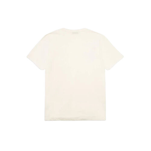 Camiseta Blanca Cat 5 Silicon Logo T-Shirt Bone Con Bolsillo Oversized L