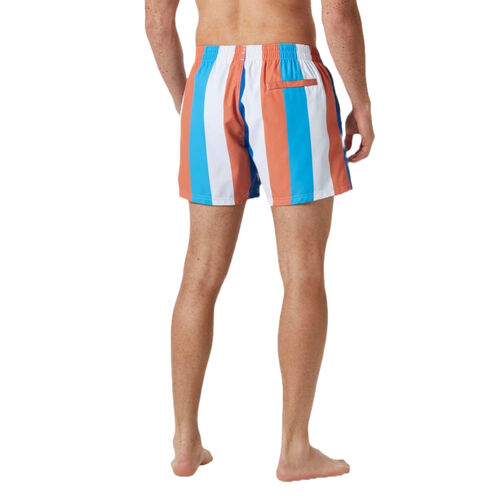 Bañador Multicolor Helly Hansen de Rayas Newport Swim Trunks Bonfire Mul S