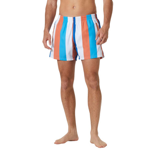 Bañador Multicolor Helly Hansen de Rayas Newport Swim Trunks Bonfire Mul S