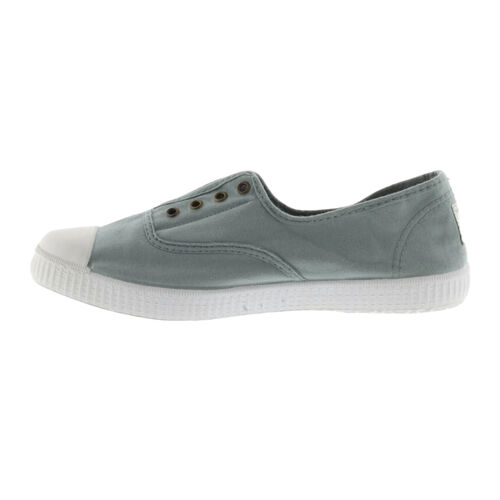 Zapatillas Verde Victoria Inglesa Lona Drec Elástico Jade Cómodas y Ligeras 38