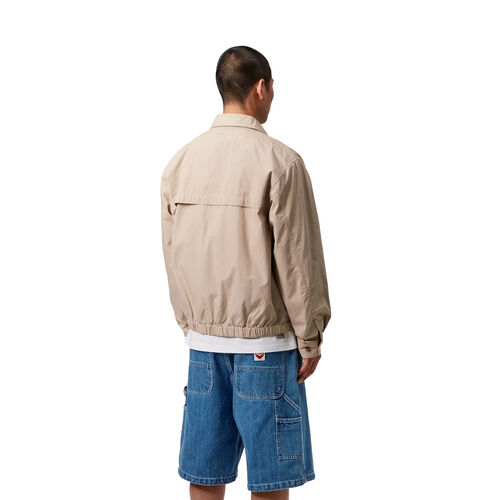 Chaqueta Beige Carhartt Duke Jacket Wall/Wax Suave Y Ligera M