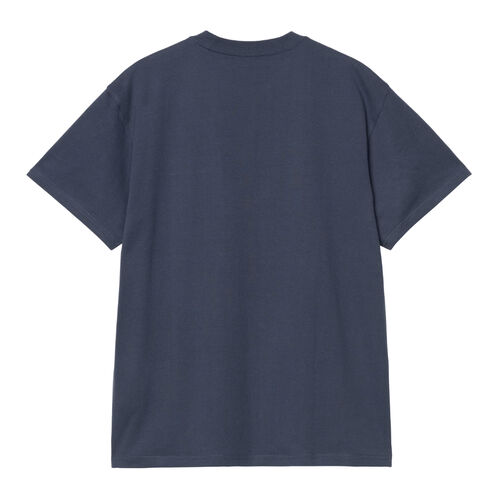Camiseta Azul Carhartt Pocket Heart T-Shirt Blue de Corte Holgado S