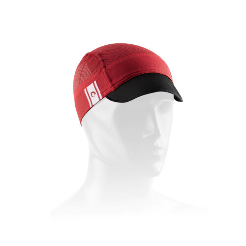 Gorra Roja y Negra Lurbel Cap Ultraligera y Transpirable S/M