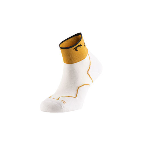 Calcetines Lurbel Desafio Three Blanco - Amarillo Ambar 36/38