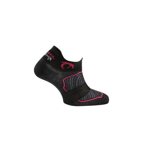 Calcetines Lurbel Race Two Negro - Fucsia 36/38