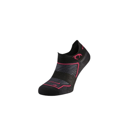 Calcetines Lurbel Race Two Negro - Fucsia 36/38